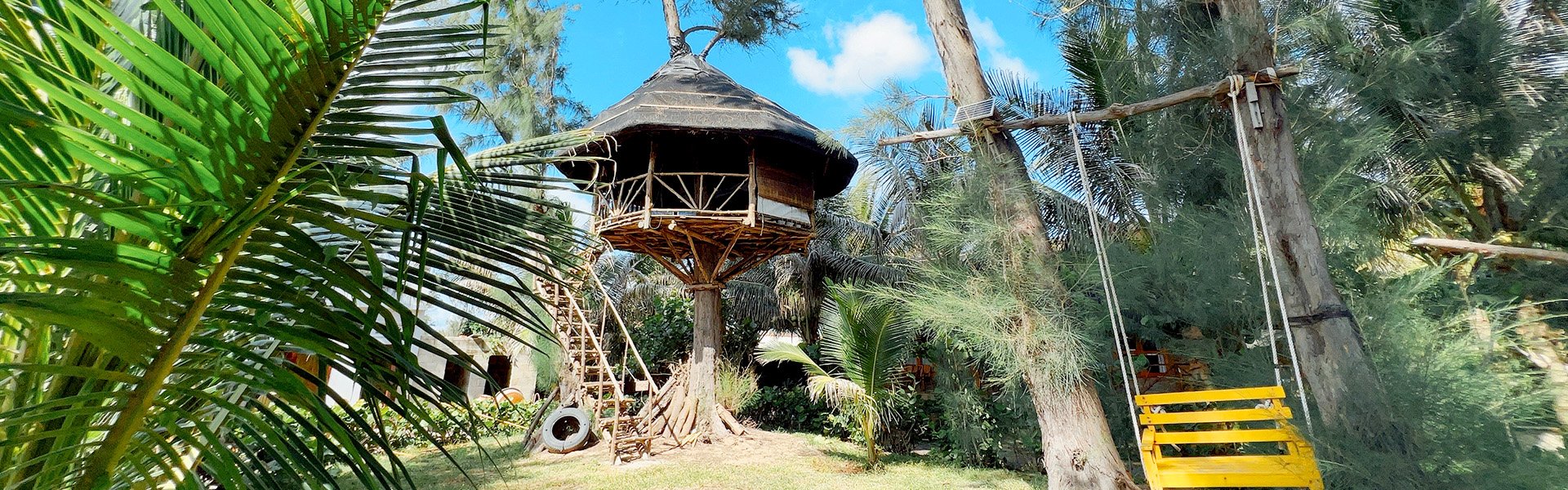  Wooden house on a tree